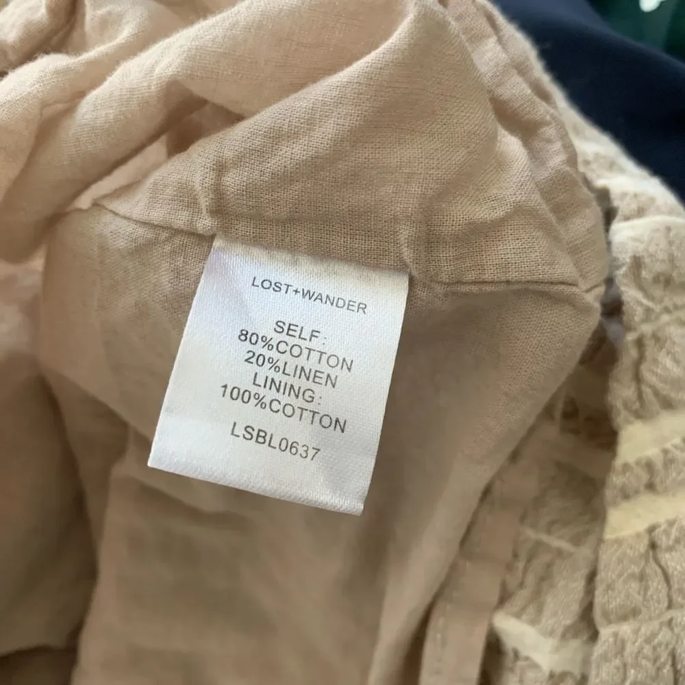 Lost + Wander Linen Skirt | Large - Picture 5 of 5